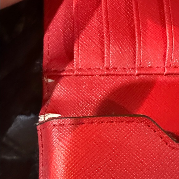 Kate Spade Vibrant Red Wristlet Clutch - Picture 4 of 7